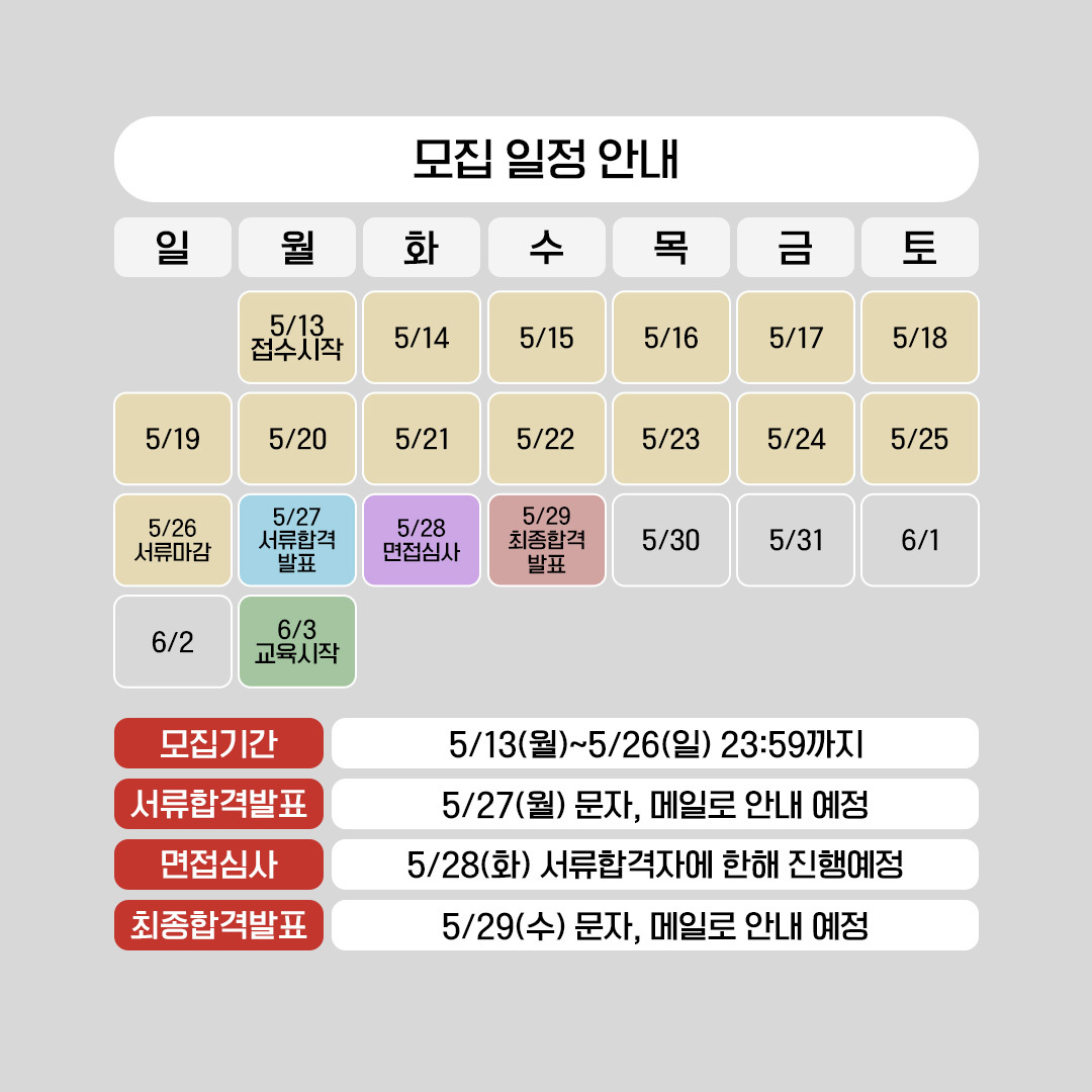 2024 미래내일 일경험 지원사업 엔터테인먼트 아티스트 기획 과정